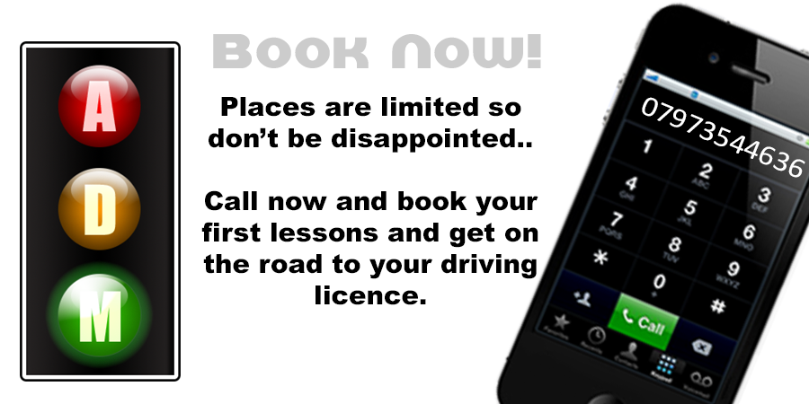 Get on the road to your licence BOOK NOW!